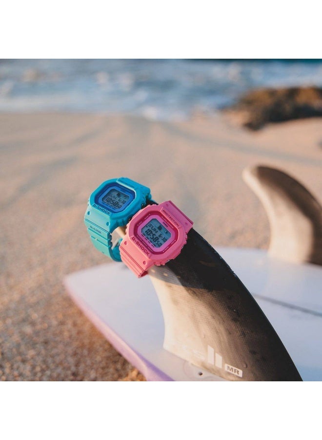 G-SHOCK G-Lide Digital Women’s Watch GLX-S5610-4ER, 40.5 mm Pink Digital Display, Resin Band, 200 m WR - Image 4